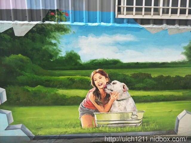 彰化扇形車庫與忠權彩繪社區