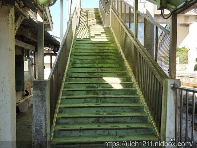 新埔車站與海